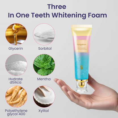 BodyAccel Niacinamide Whitening Toothpaste – Stain & Enamel Care, Fresh Mint