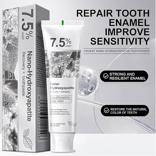 7.5% Nano Hydroxyapatite Fluoride Toothpaste for Teeth Whitening